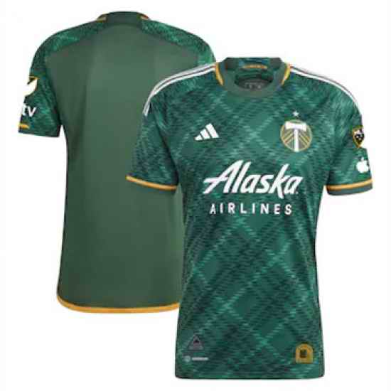 Men Portland Timbers Blank 2023 24 Home Replica Green